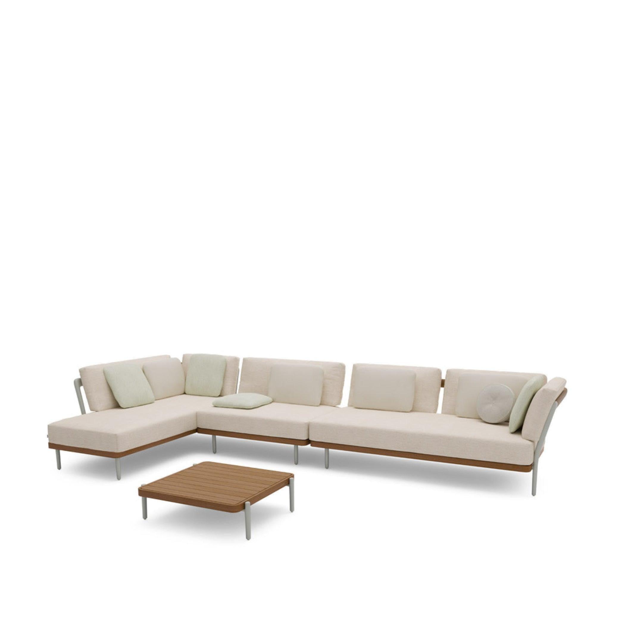 Sofakonzept 2 FLOWS - Flint/Teak | Manutti | Homestorys