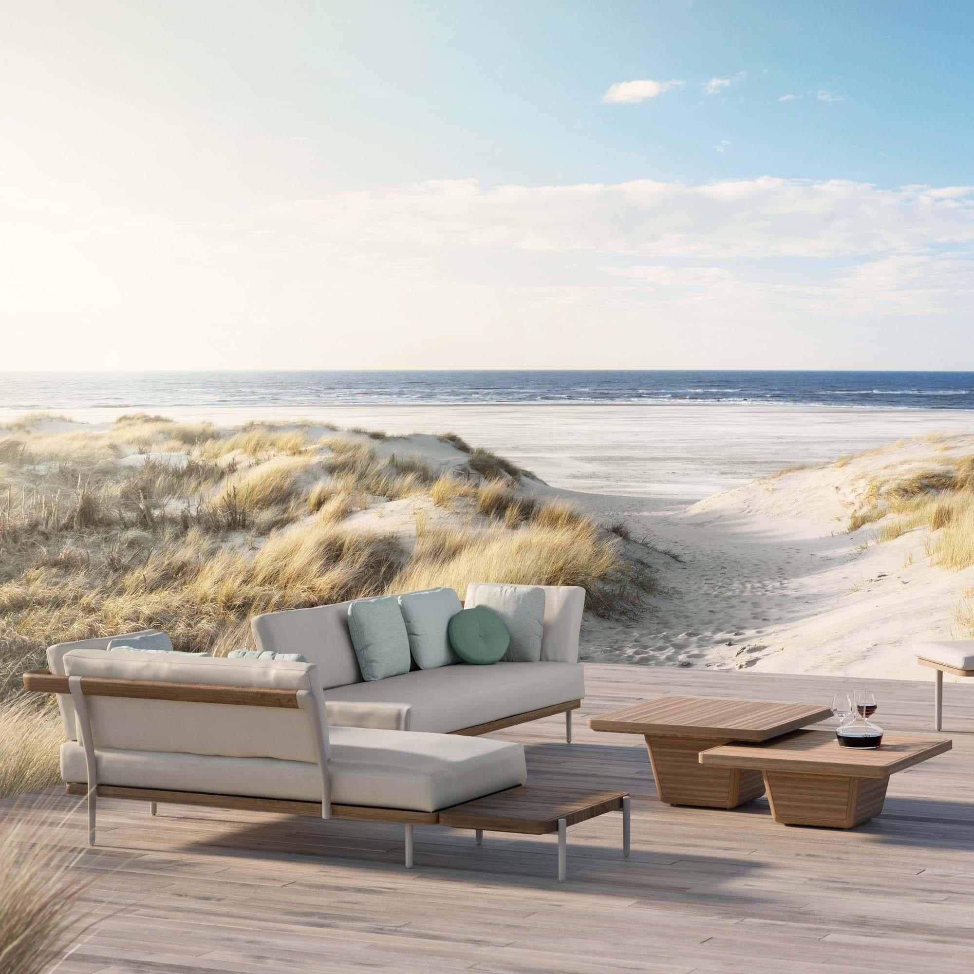 Sofakonzept 3 FLOWS - Black/Teak Nero | Manutti | Homestorys