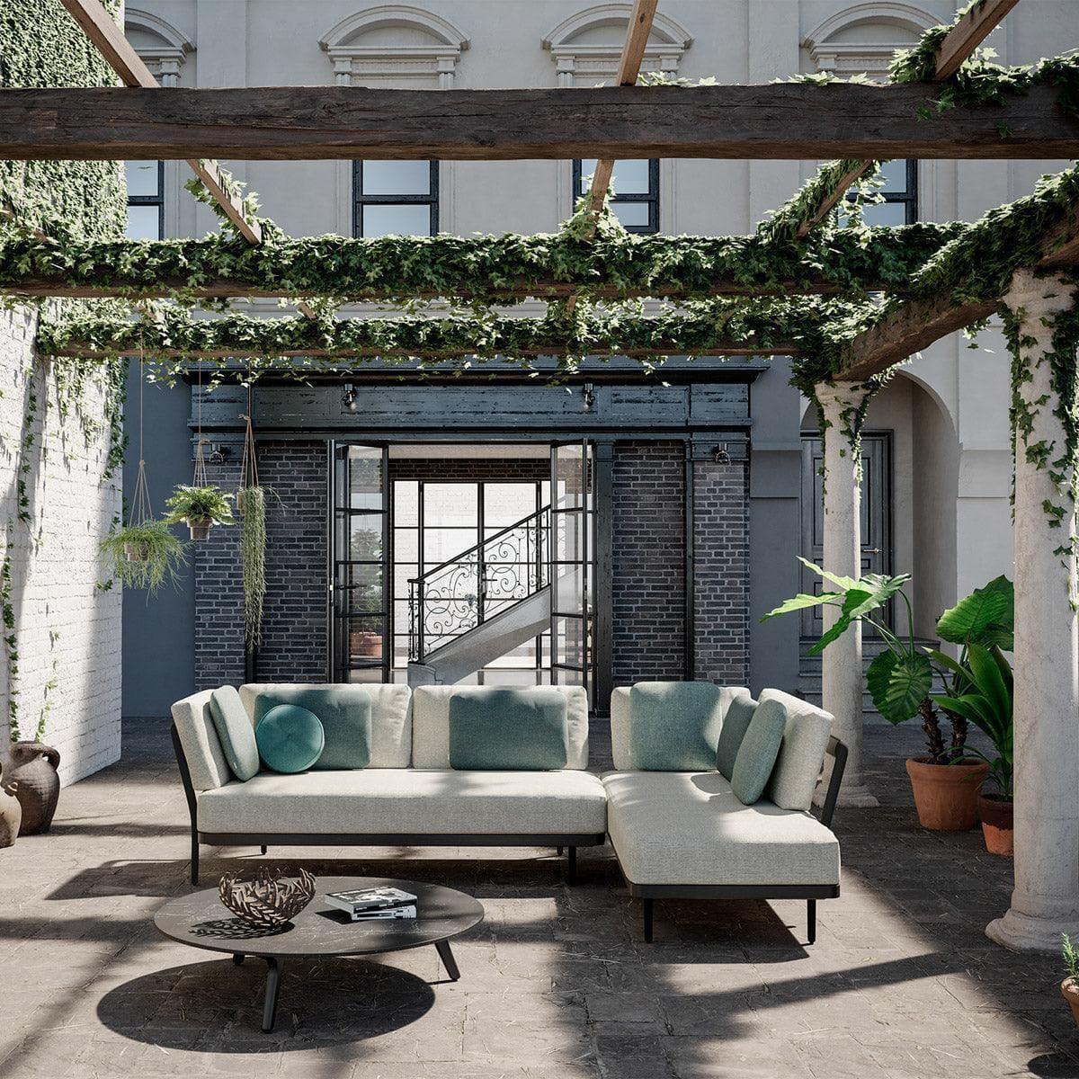 Sofakonzept 7 FLOWS - Black/Teak Nero | Manutti | Homestorys