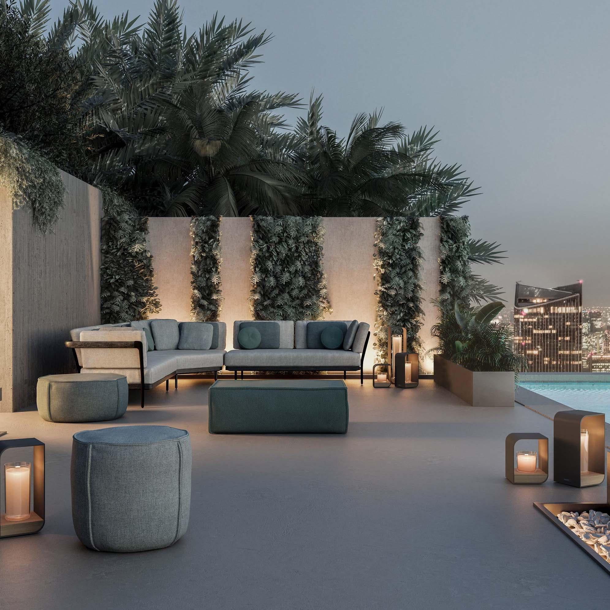 Sofakonzept 9 FLOWS - Flint/Teak | Manutti | Homestorys