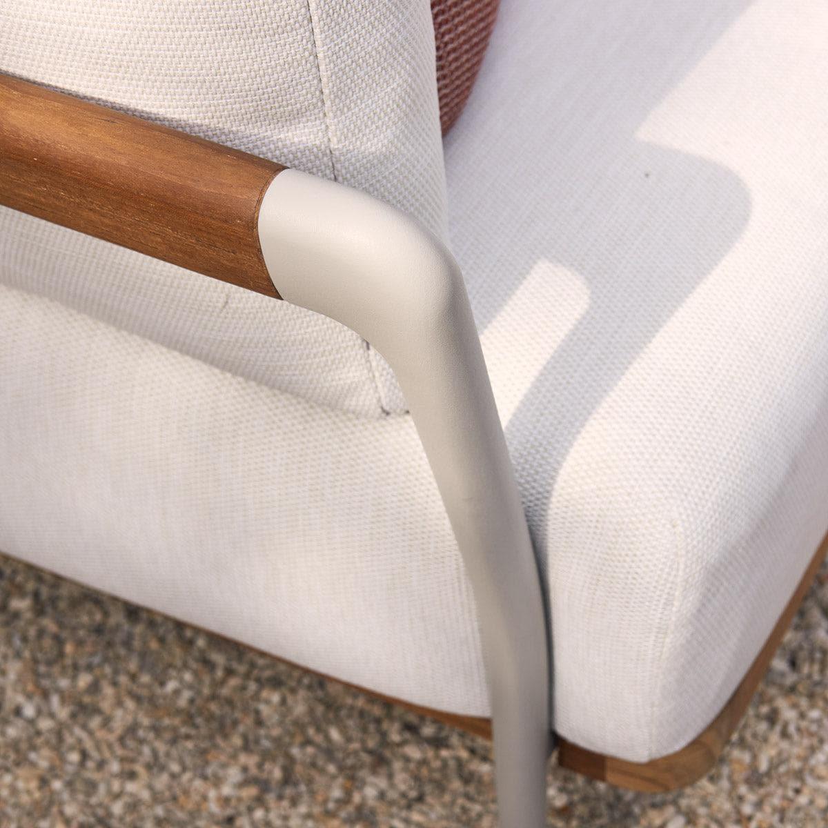 Tiefes 3-Sitzer Sofa FLOWS - Flint/Teak | Manutti | Homestorys