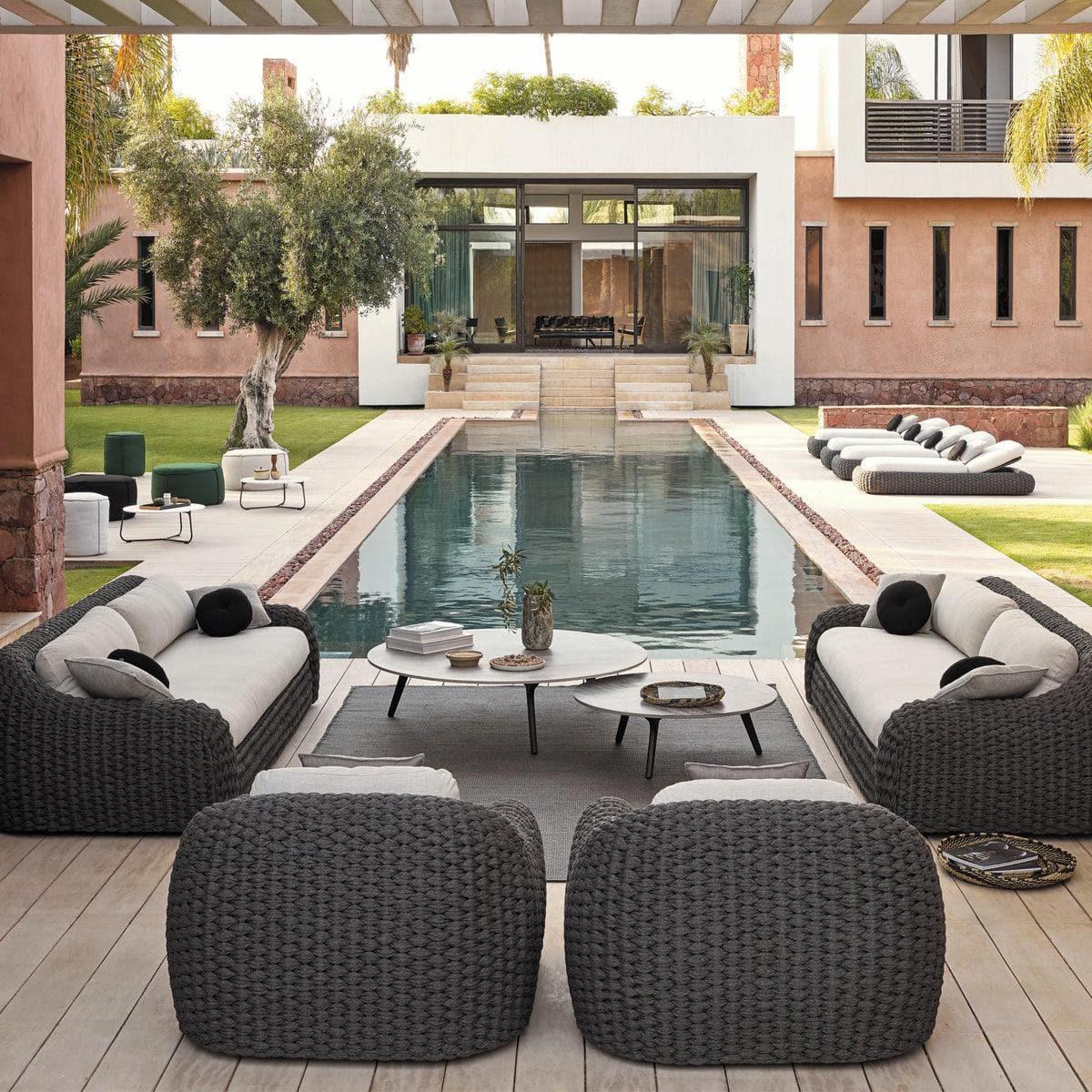 3-Sitzer Sofa KOBO - Anthracite | Manutti | Homestorys