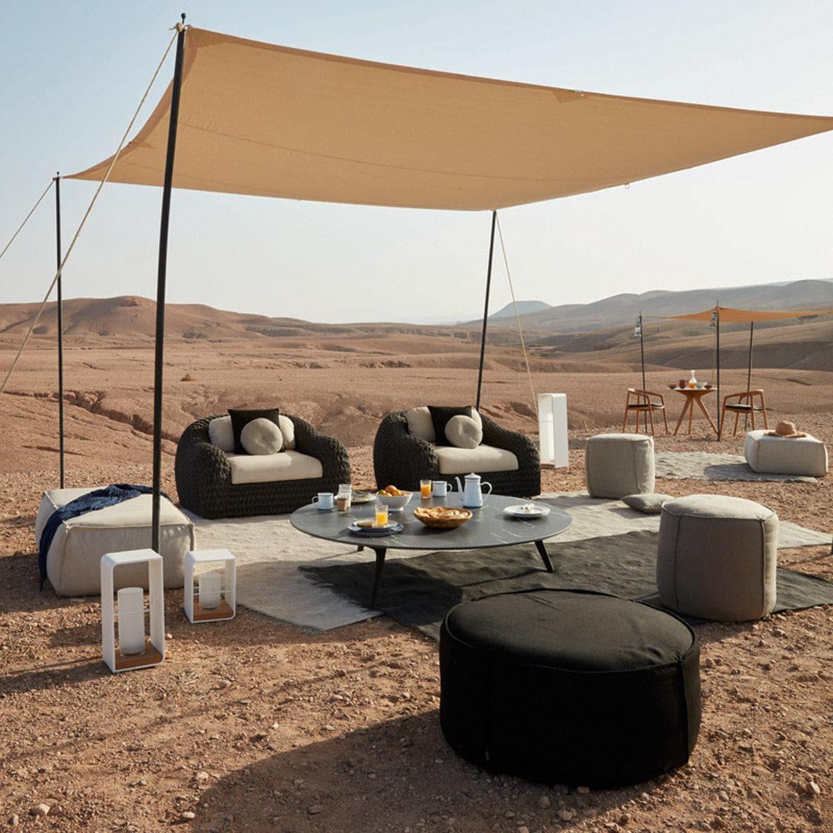 Couchtisch TORSA - Teak Nero Ø148cm | Manutti | Homestorys