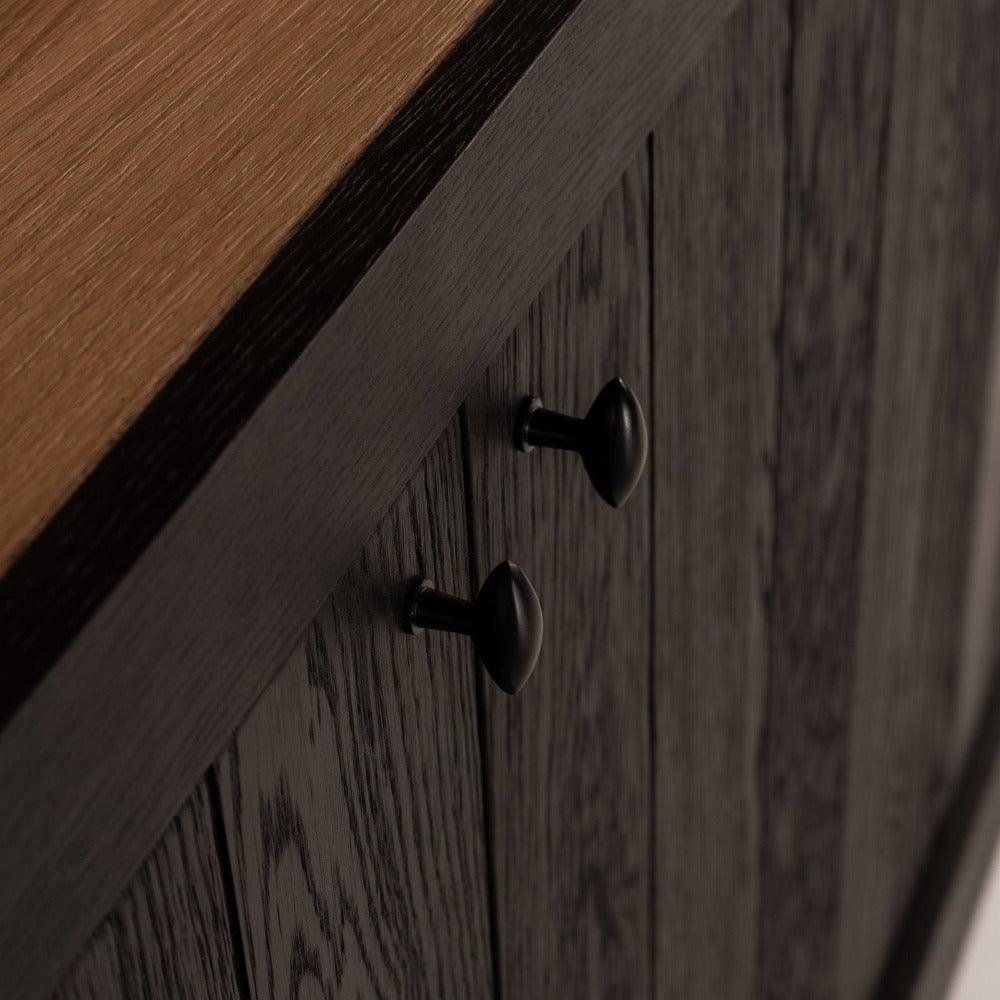 Michel Denolf - Wandschrank WOOD XL Schwarz - WOOD10/4D2DG | Homestorys