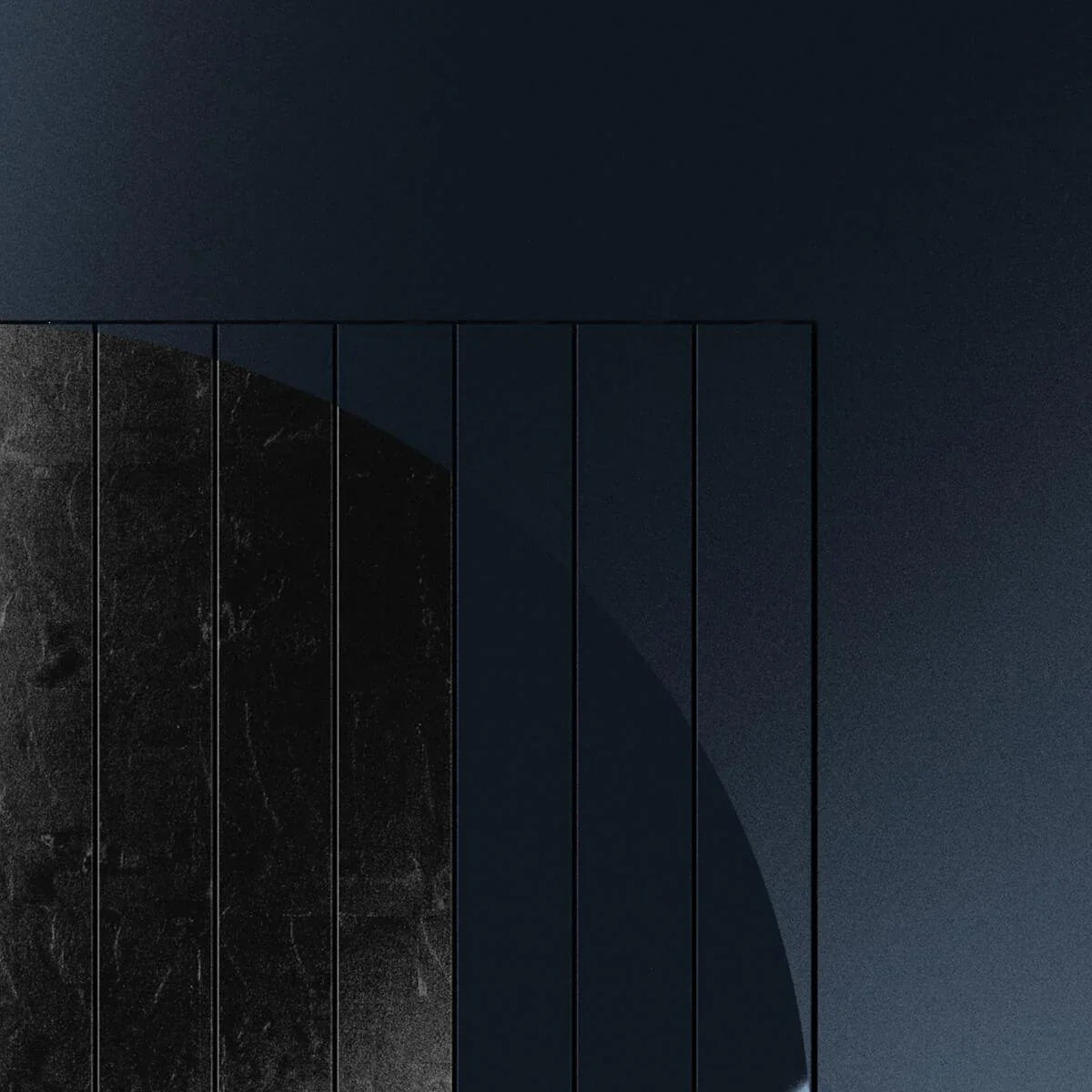 Wanduhr MOON MIDNIGHT