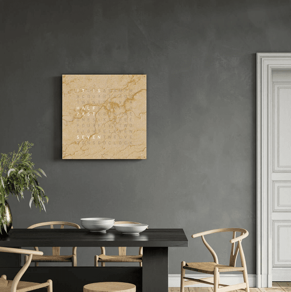 Qlocktwo - Wanduhr EARTH 90 DESERT - | Homestorys