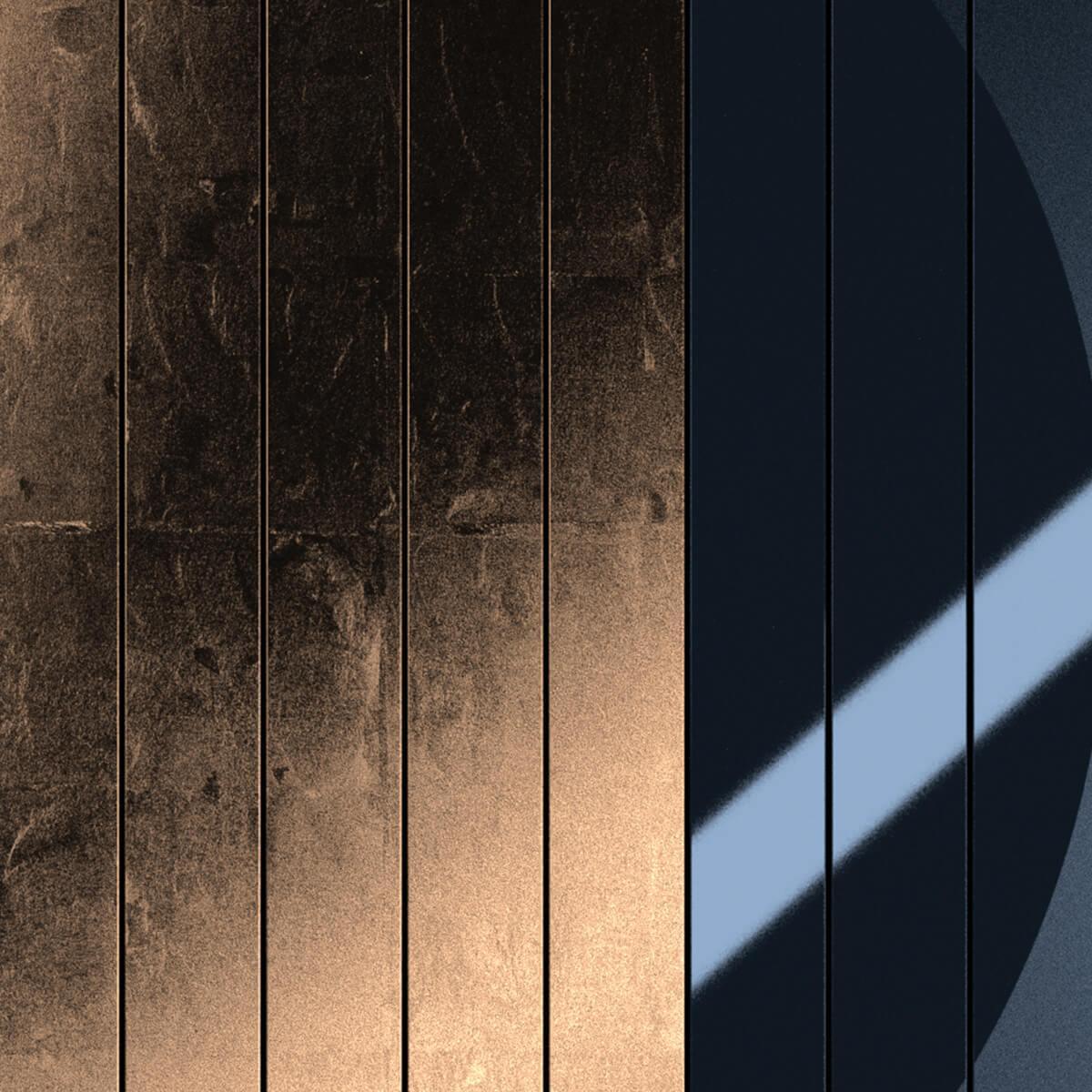 Qlocktwo - Wanduhr MOON MIDNIGHT - | Homestorys