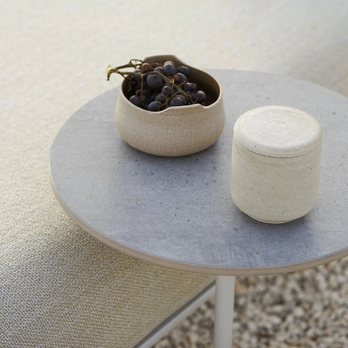 Royal Botania - Beistelltisch BUTLER Ø40 - BTL 40TXH CAWUM | Homestorys