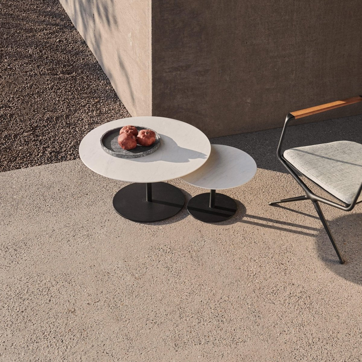 Royal Botania - Beistelltisch BUTLER Ø90 - BTL 90TXH CAWUM | Homestorys