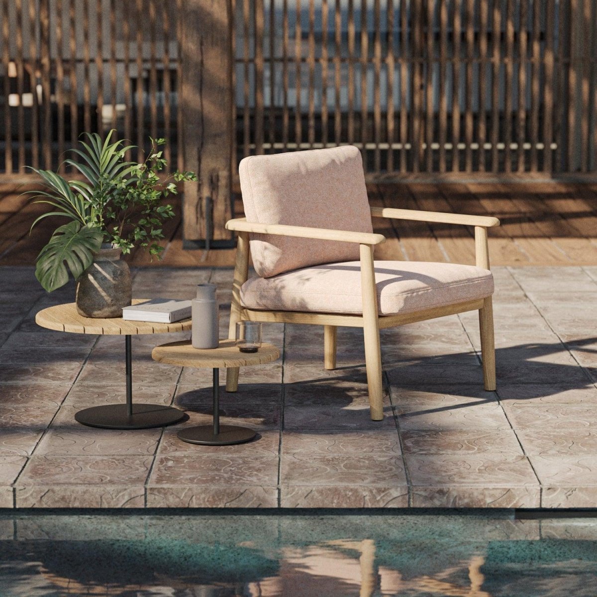 Royal Botania - Beistelltisch BUTLER Teak - BTL 60T WA | Homestorys