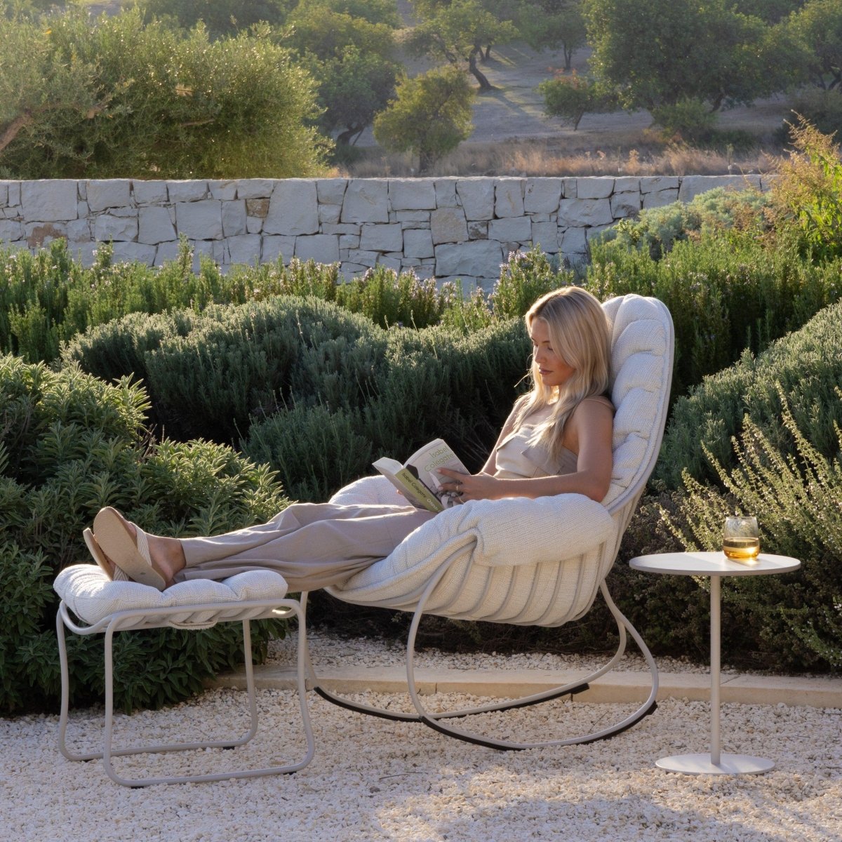 Royal Botania - Fußhocker FOLIA Bronze - FOL F BR + PIL FOL FC CAT. A | Homestorys