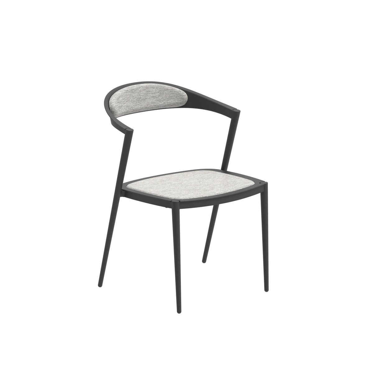 Royal Botania - Stuhl STYLETTO 55 Anthrazit - STY 55 A | Homestorys