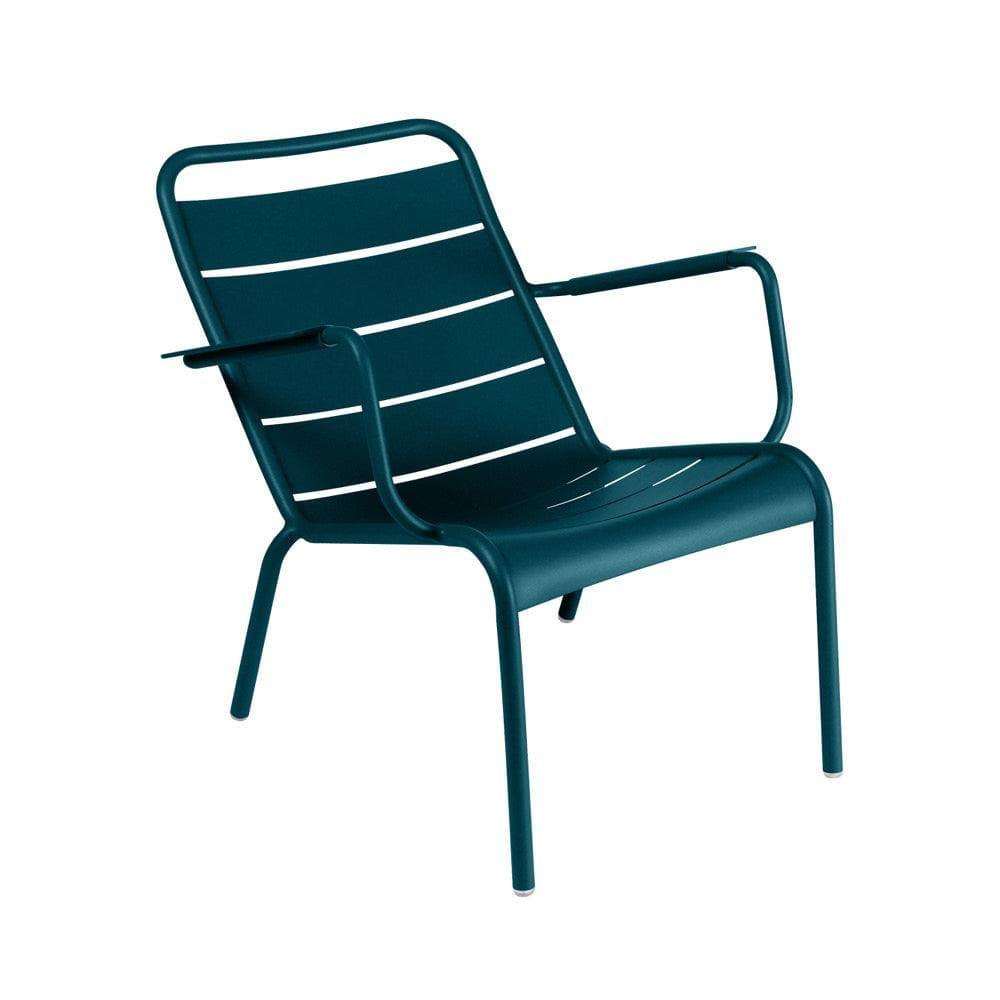 Tiefer Gartensessel LUXEMBOURG-Fermob-Acapulcoblau- | Homestorys
