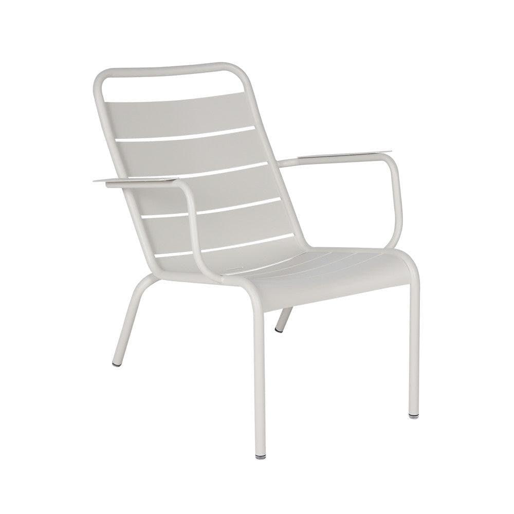 Tiefer Gartensessel LUXEMBOURG-Fermob-Lehmgrau- | Homestorys
