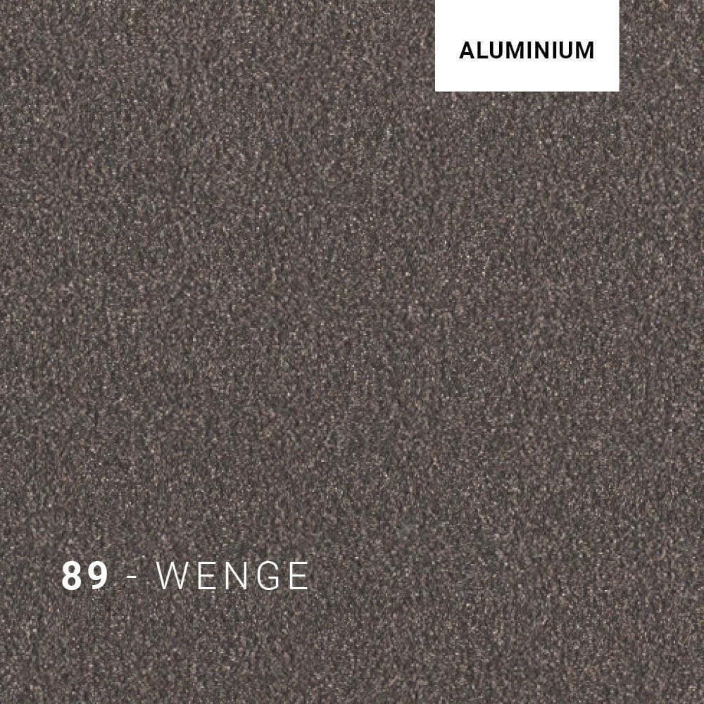 Couchtisch NATAL ALU X - niedrig - 40x40cm-Tribù-89 Wengé- | Homestorys