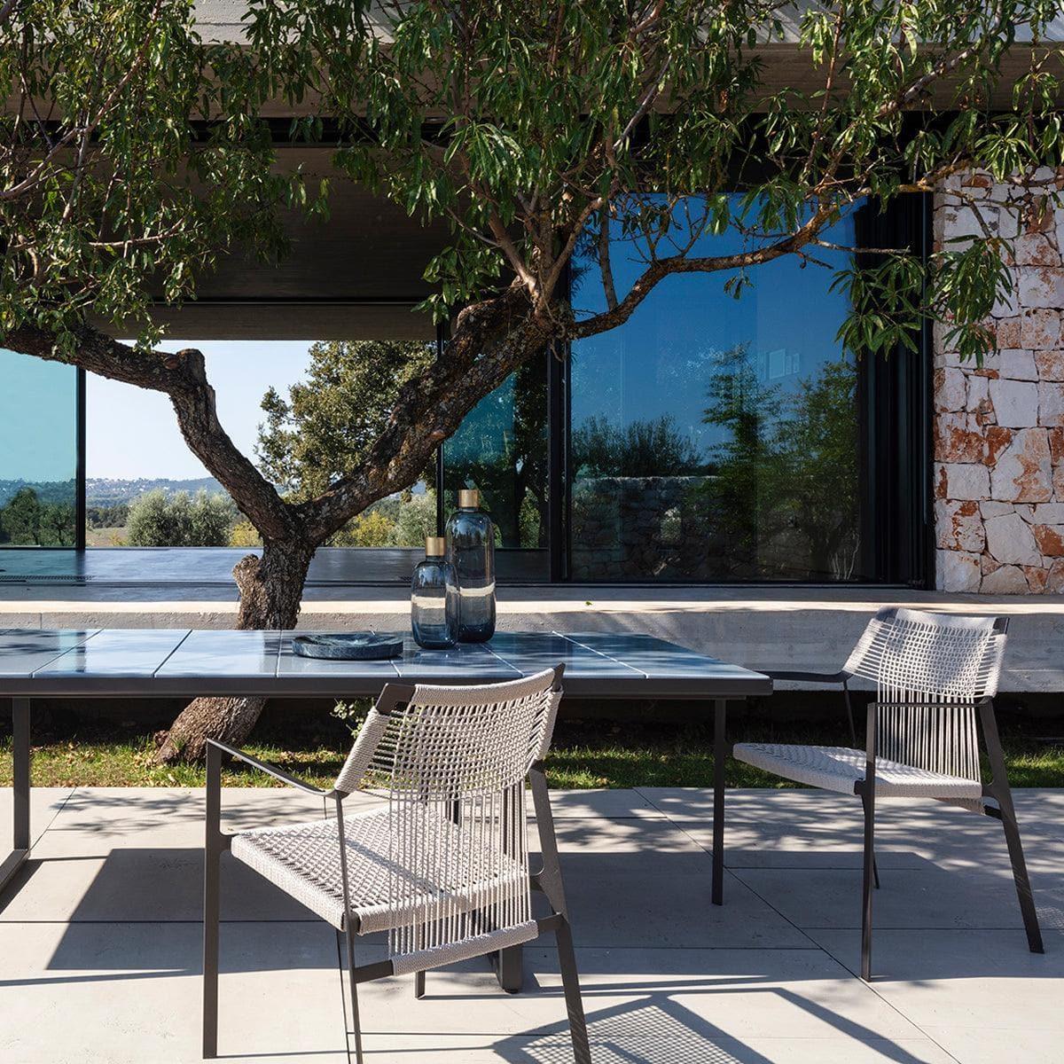 Armlehnstuhl NODI-Tribù-89 Wengé - 10 Linen- | Homestorys