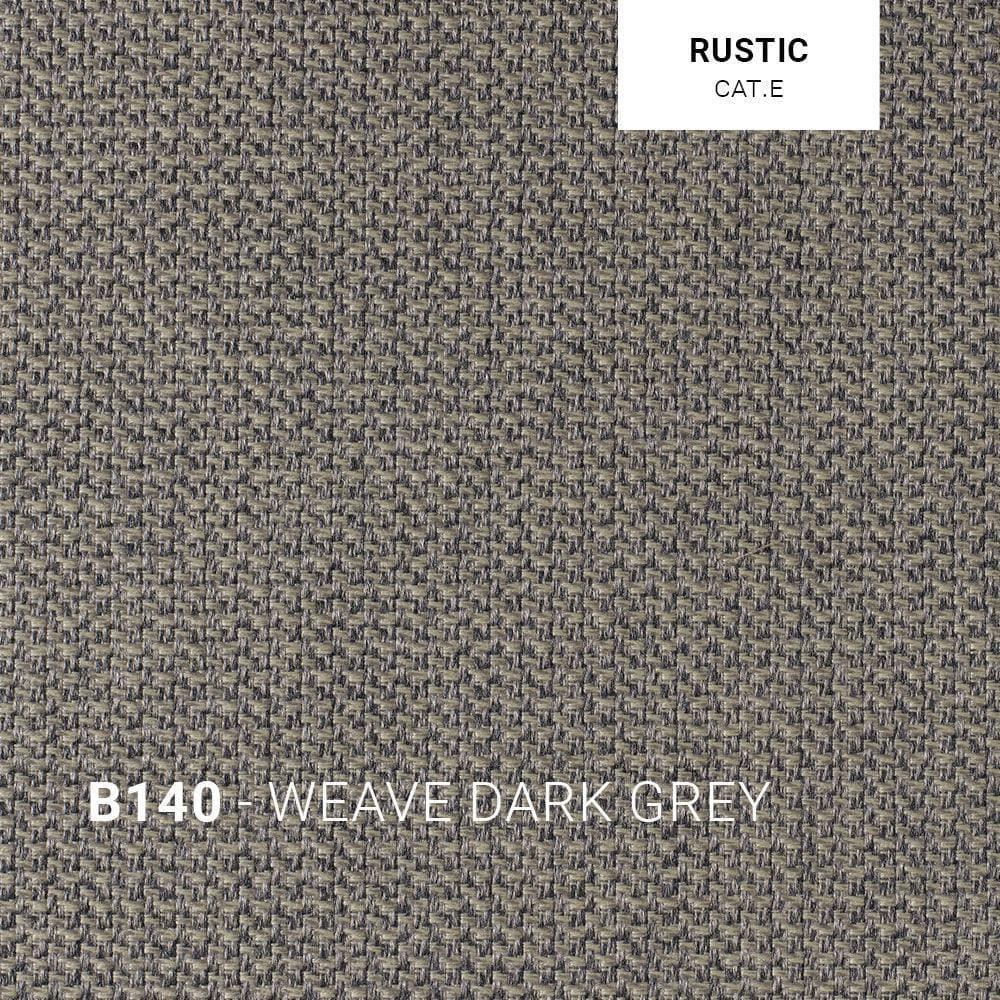 Sofa TOSCA 2-Sitzer - Linen-Tribù-B140 Rustic Weave Dark Grey- | Homestorys