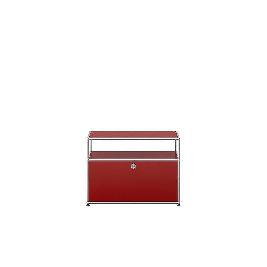 USM Haller - Beistellmöbel O1 - QS O1 USM Rubinrot | Homestorys