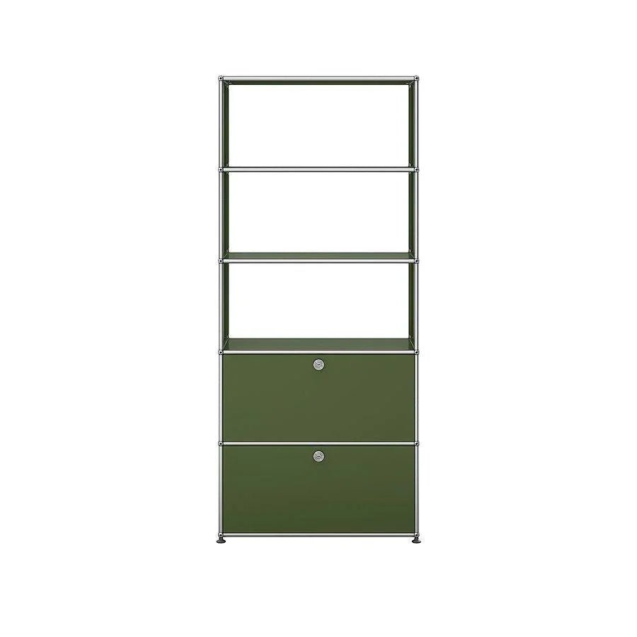 USM Haller - Regal M24 - QS M24 USM Grün | Homestorys