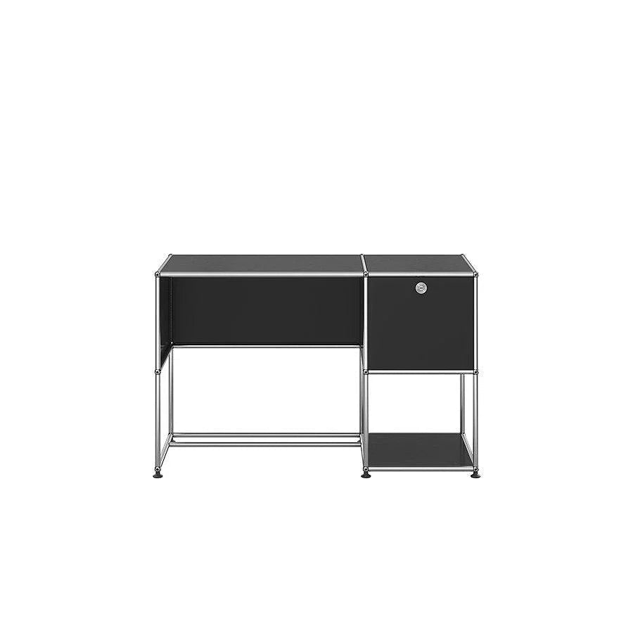 USM Haller - Schreibtisch B21 - QS B21 Graphitschwarz | Homestorys