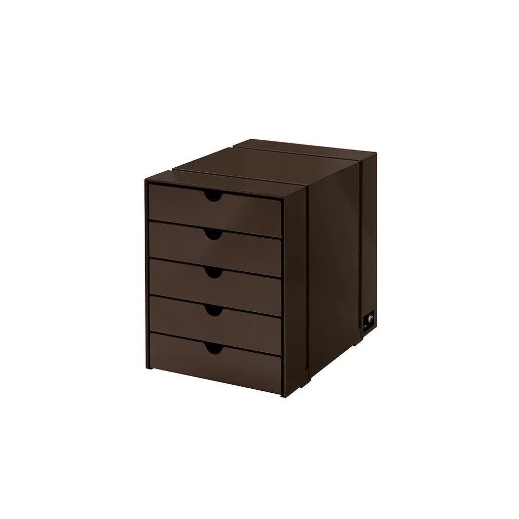 USM Haller - Schubladenkasten Inos K1 - QS K1 USM Braun | Homestorys