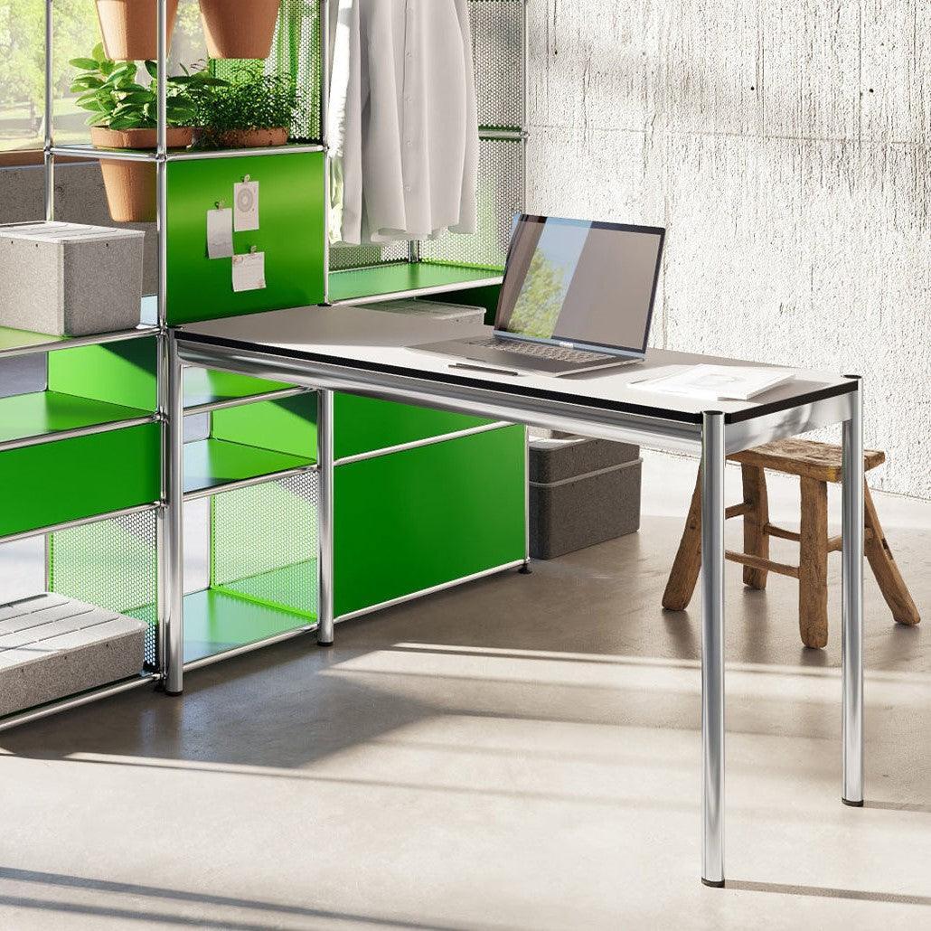 USM Haller - Tisch T8 - QS T8 Kunstharz Perlgrau | Homestorys