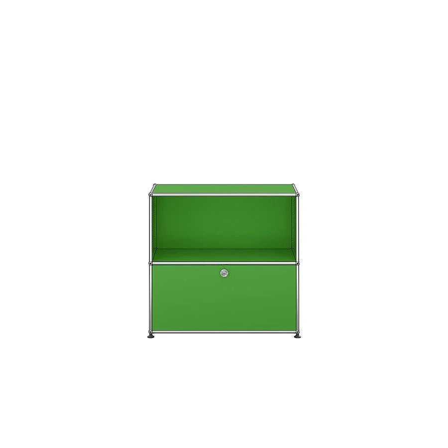 USM Nachttisch M55 in klassischem Grün – funktionales Designmöbel mit ikonischer Farbe für stilvolle Schlafzimmer und hochwertige Einrichtungen