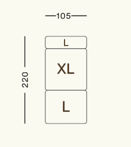 Vetsak - Modulares Sofa SET 07 - | Homestorys