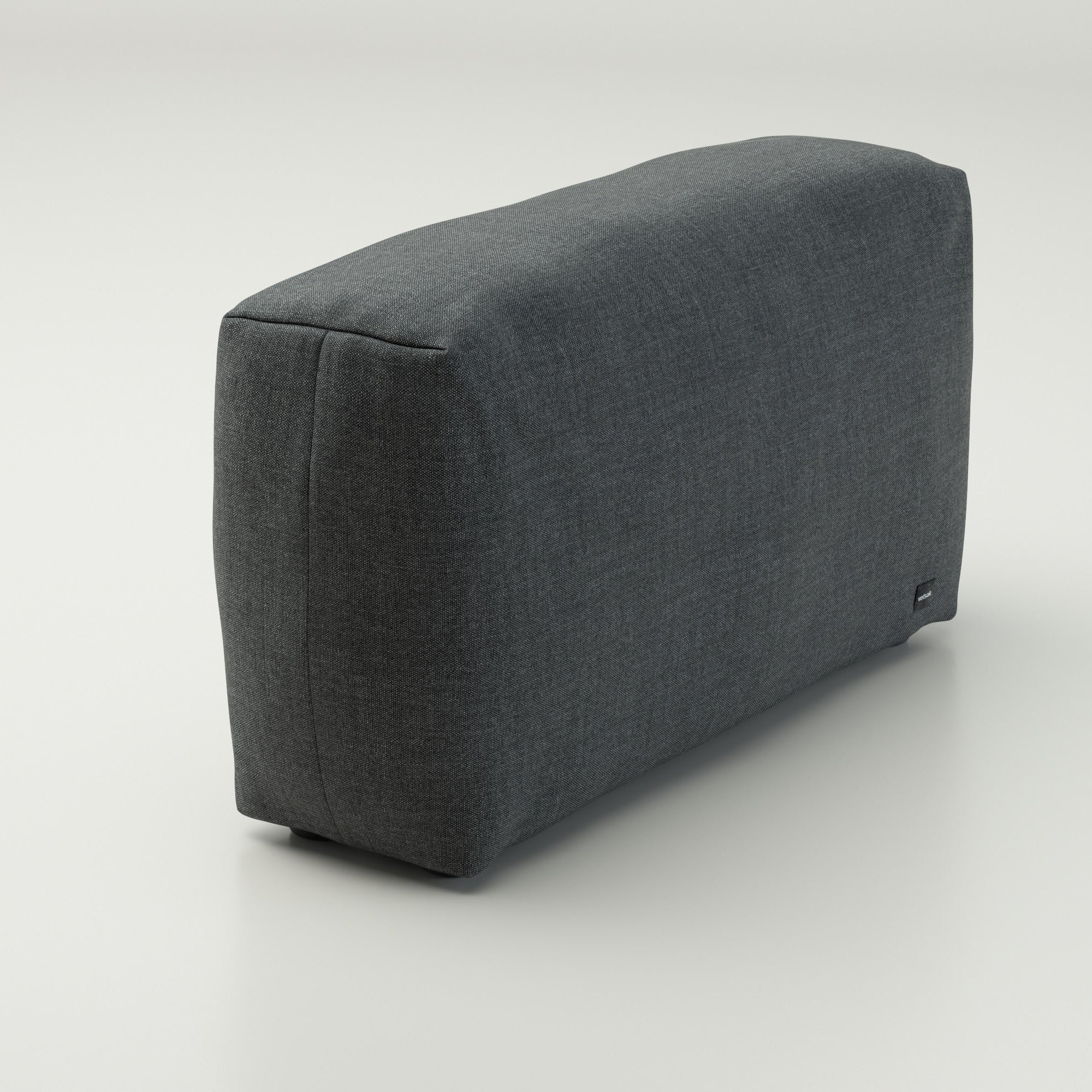 Outdoor Sofa Seitenteil Vetsak Large 105x31 cm Pique Dark Grey – modular & UV-beständig