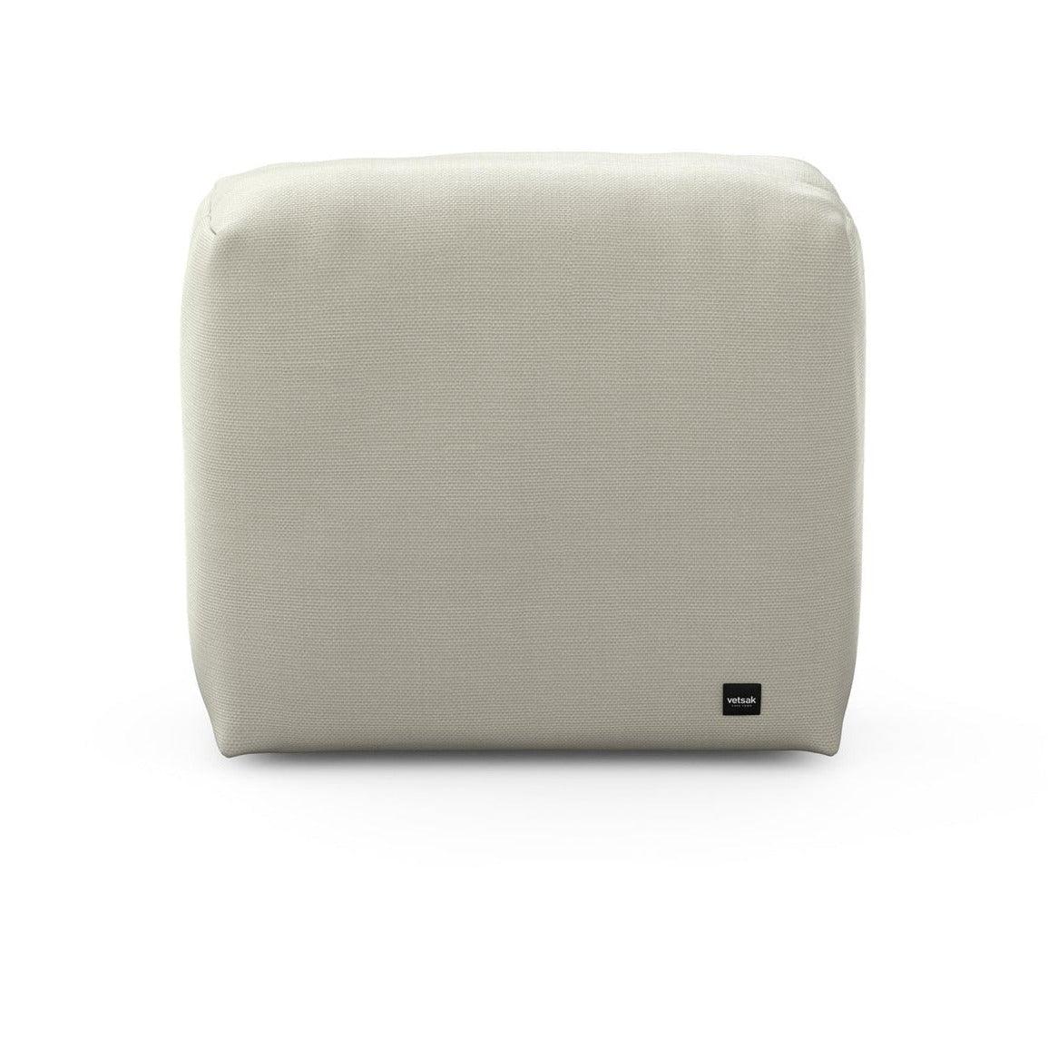 Sofaelement PIQUE 63x31 von Vetsak in Beige – vielseitiges Seitenteil für moderne Lounge-Settings drinnen & draußen