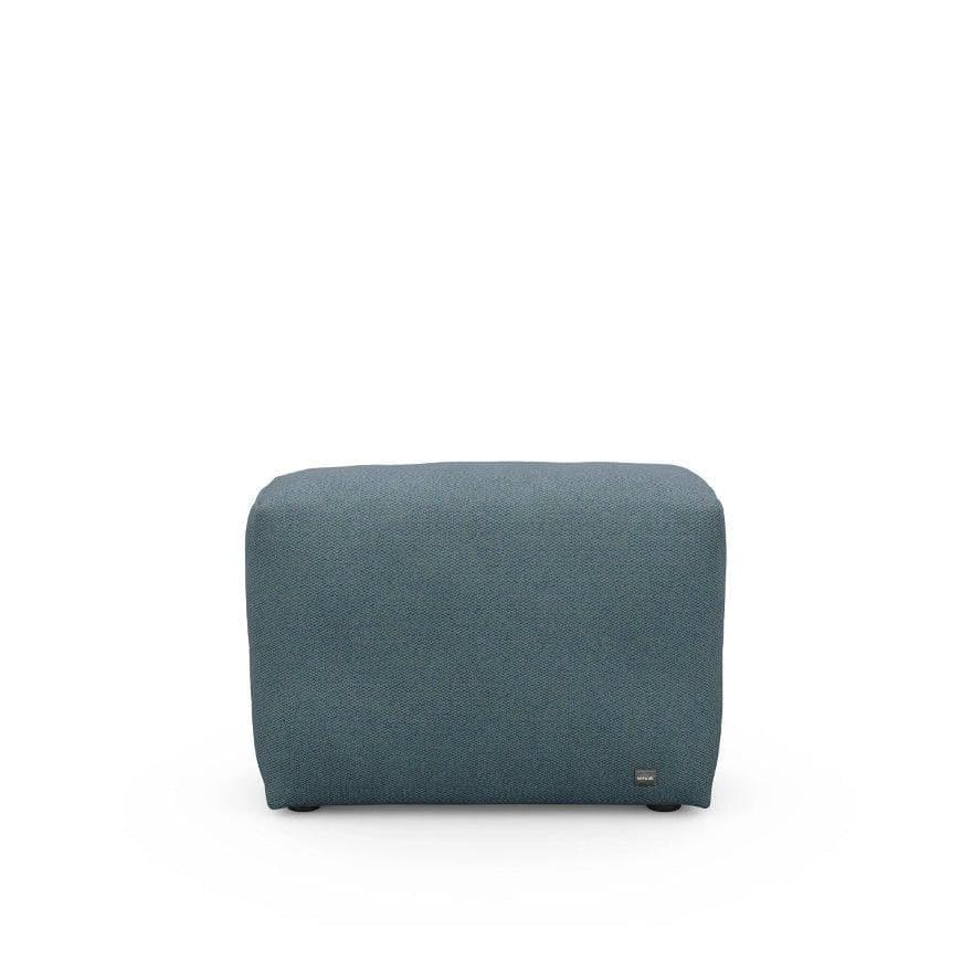 Sofa Seitenteil PIQUE 84x31 cm in Dark Blue von Vetsak – edles Modul für stilvolle Loungekombinationen