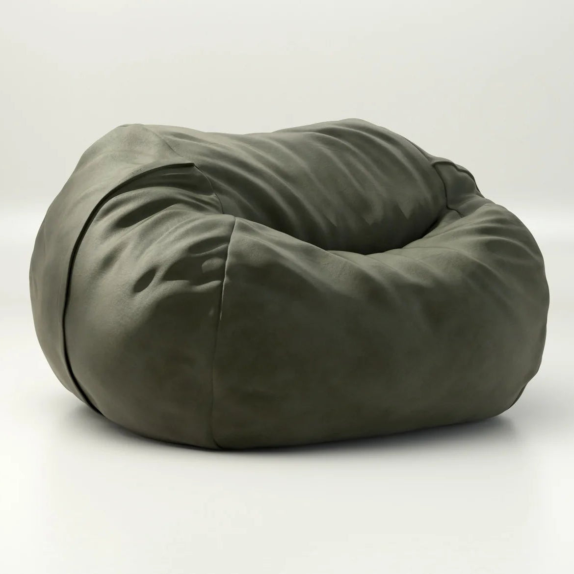Vetsak Ledersitzsack in Olive – exklusiver Look für natürlich inspirierte Interiors