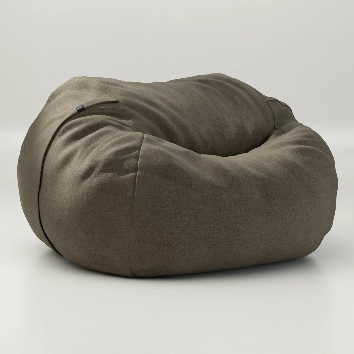 Wetterfester Sitzsack von Vetsak in Pique Taupe – ideal für Outdoor Living