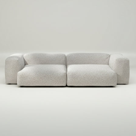 Sofa SET 02 XL mit Loop Loop in Bounty – weiche Haptik in sanftem Farbton für stilvolle Räume