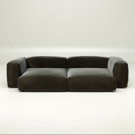 Sofa SET 02 XL von vetsak mit Suave Anthracite – klare Linien in tiefem Farbton mit Komfort