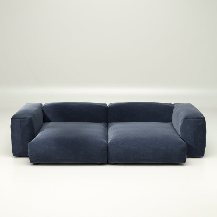 Großes Sofa XL mit Suave Navy – kräftiger Farbton für modernes, entspanntes Wohnen