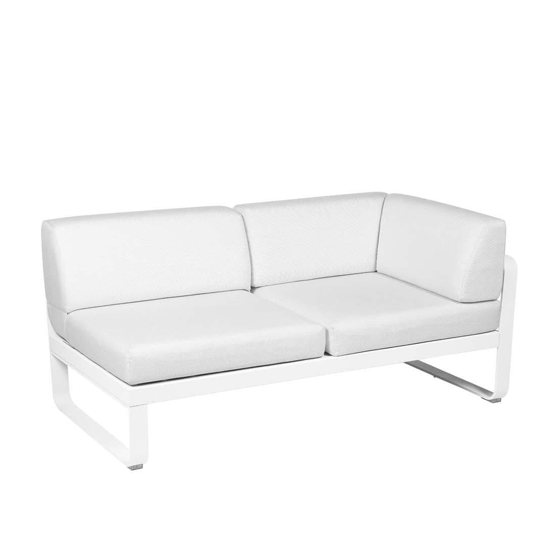 2-Sitzer Eckelement BELLEVIE mit Seitenkissen - Rechts | Fermob | Homestorys