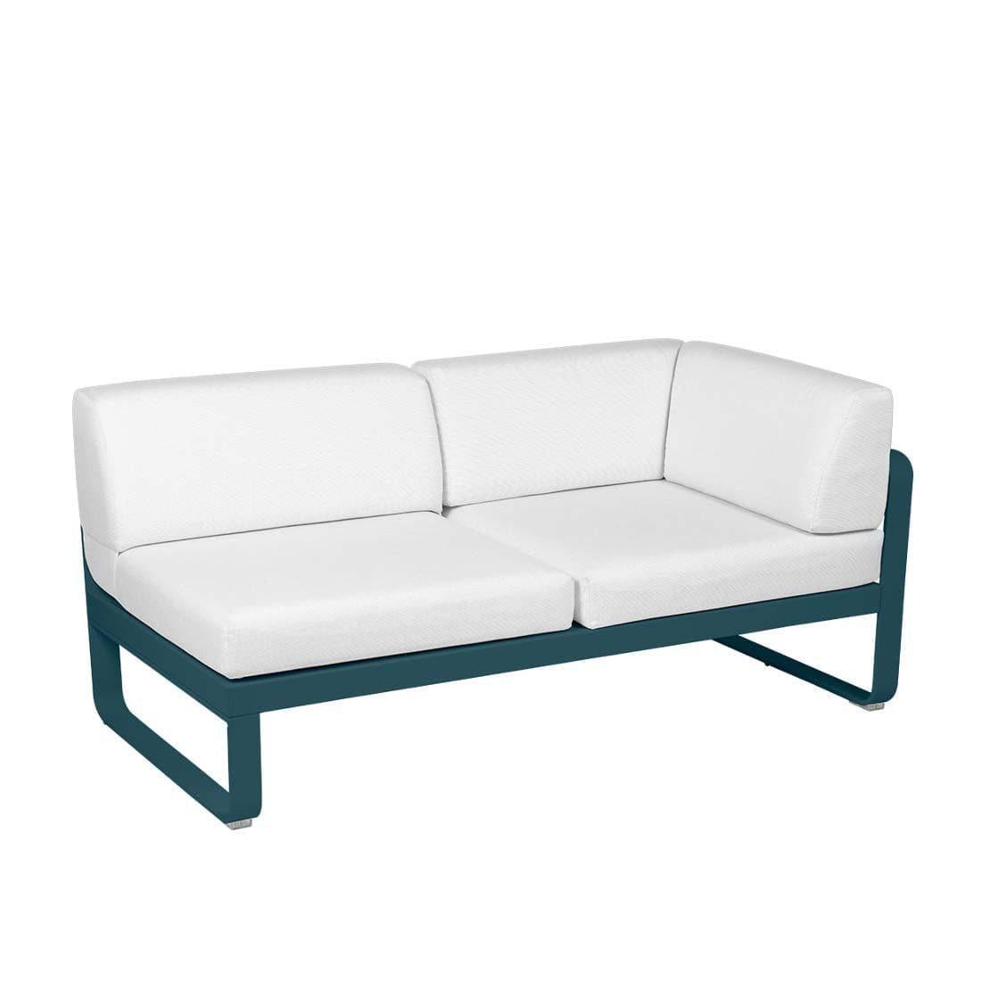 2-Sitzer Eckelement BELLEVIE mit Seitenkissen - Rechts | Fermob | Homestorys