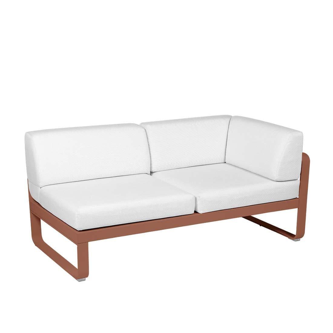 2-Sitzer Eckelement BELLEVIE mit Seitenkissen - Rechts | Fermob | Homestorys