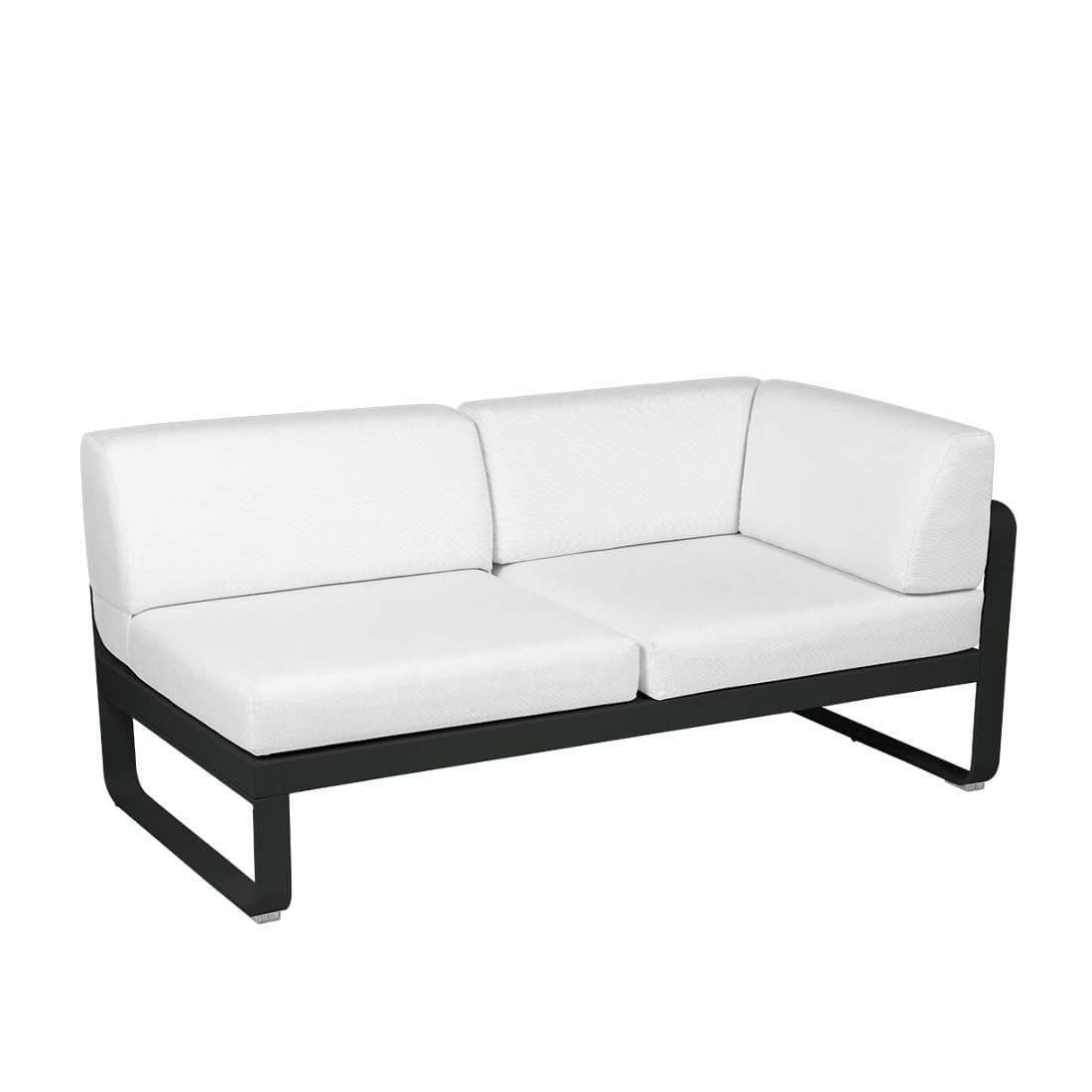 2-Sitzer Eckelement BELLEVIE mit Seitenkissen - Rechts | Fermob | Homestorys