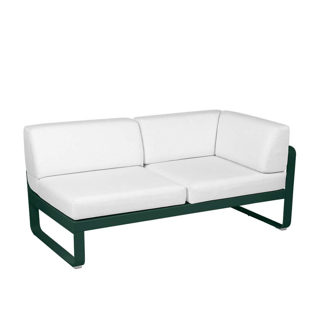 2-Sitzer Eckelement BELLEVIE mit Seitenkissen - Rechts | Fermob | Homestorys