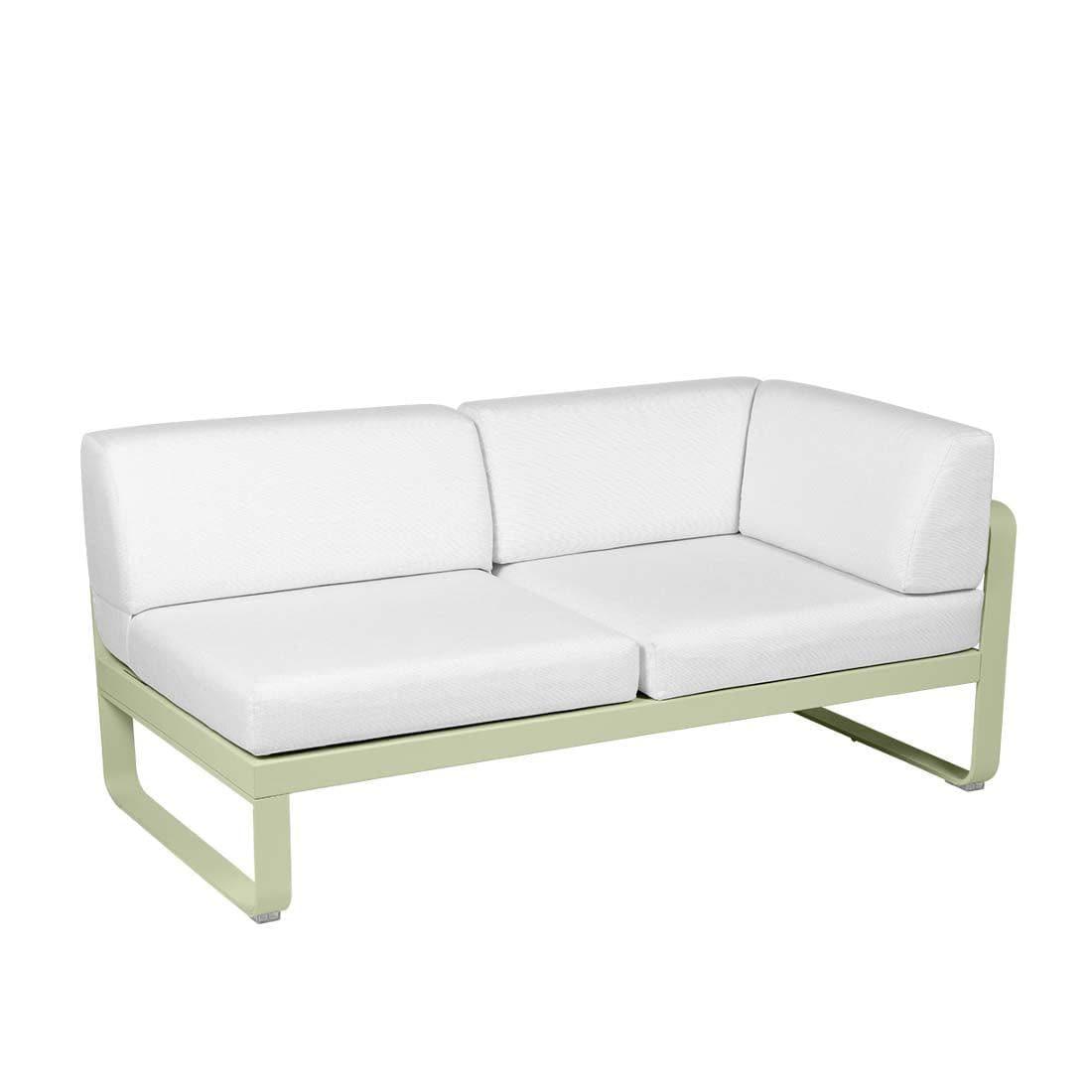 2-Sitzer Eckelement BELLEVIE mit Seitenkissen - Rechts | Fermob | Homestorys