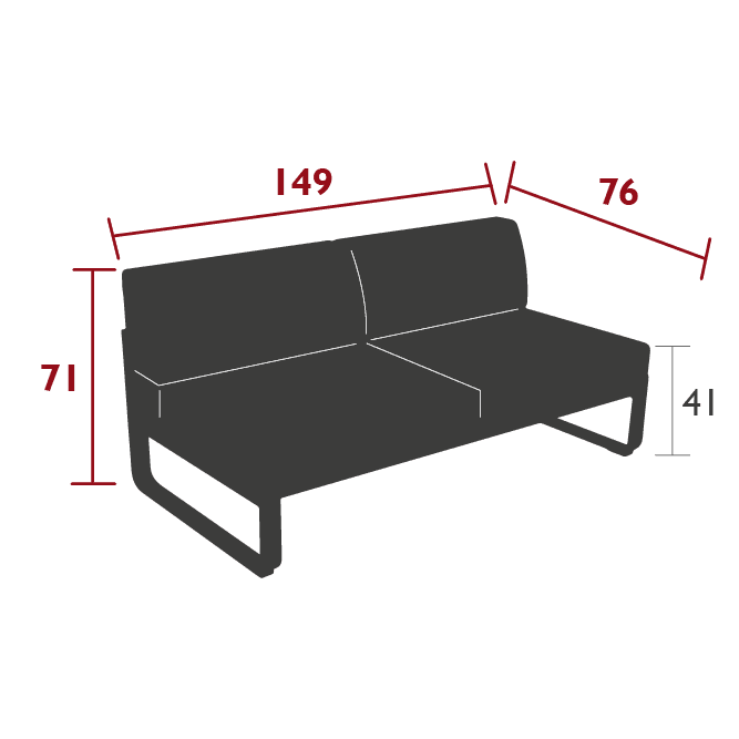 2-Sitzer Element BELLEVIE - Original Homestories