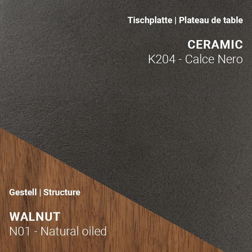 Esstisch TERRA T0500 - Keramik & Nussbaum | Mobitec | Homestorys