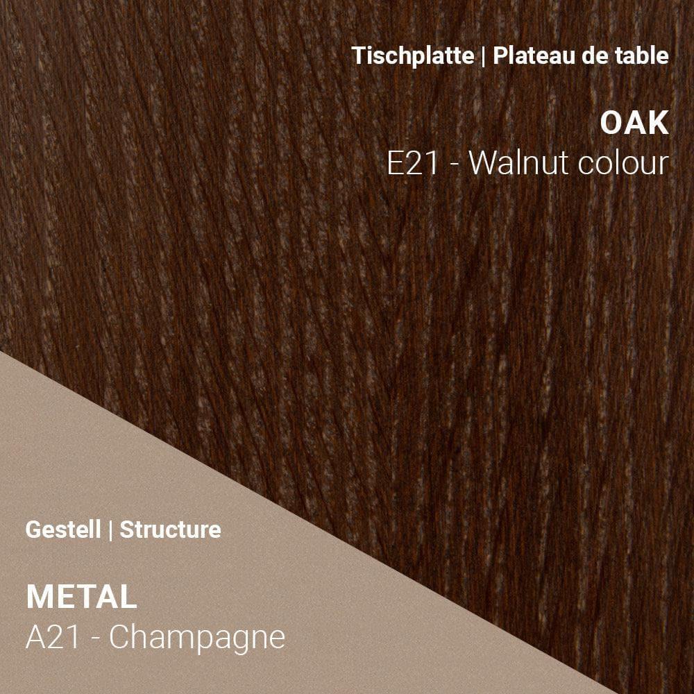 Ausziehtisch FLOAT T0501 - Eiche | Mobitec | Homestorys