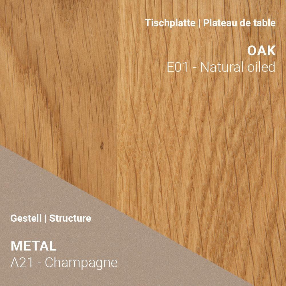 Ausziehtisch FLOAT T0501 - Eiche | Mobitec | Homestorys