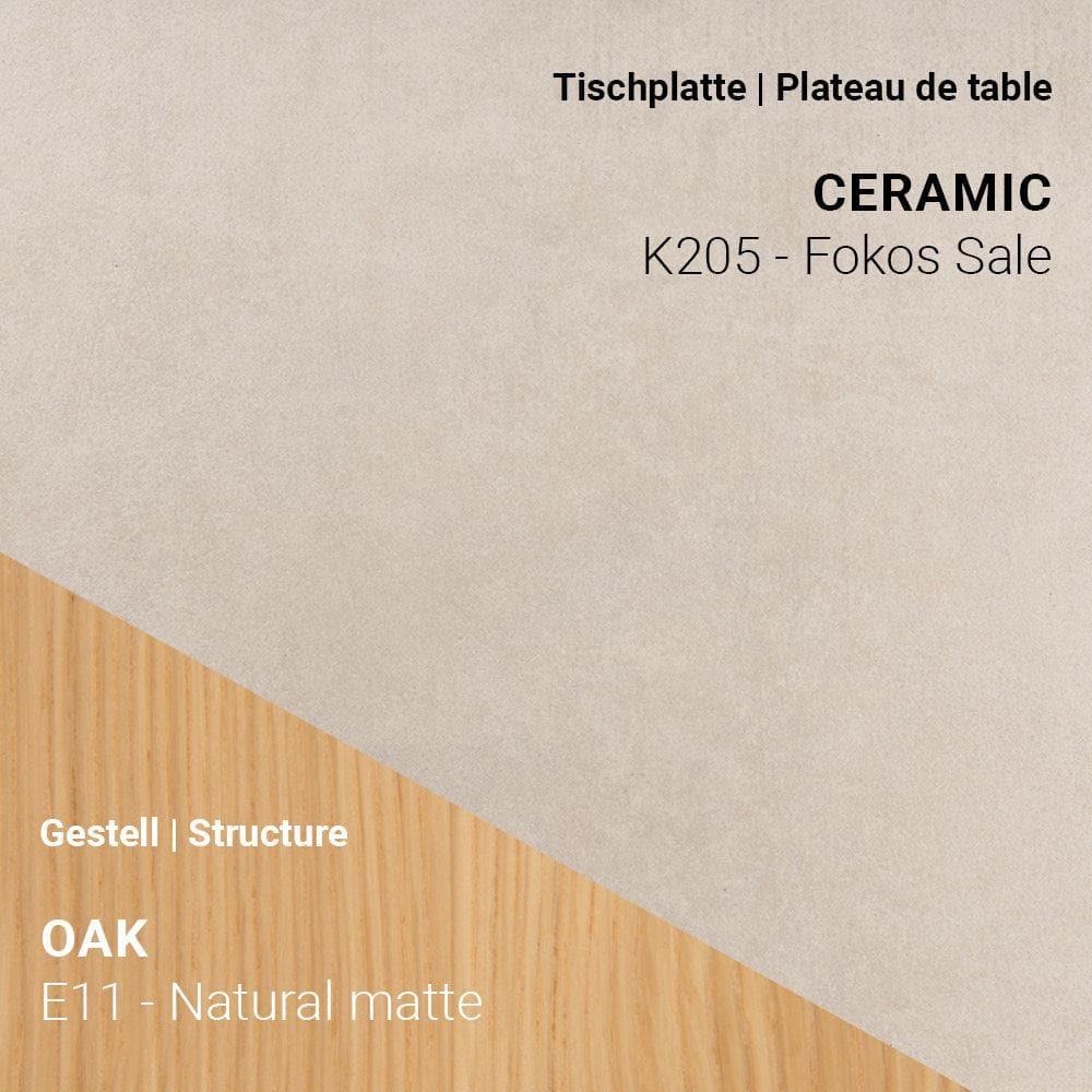 Ausziehtisch TERRA T0601 - Keramik & Eiche | Mobitec | Homestorys