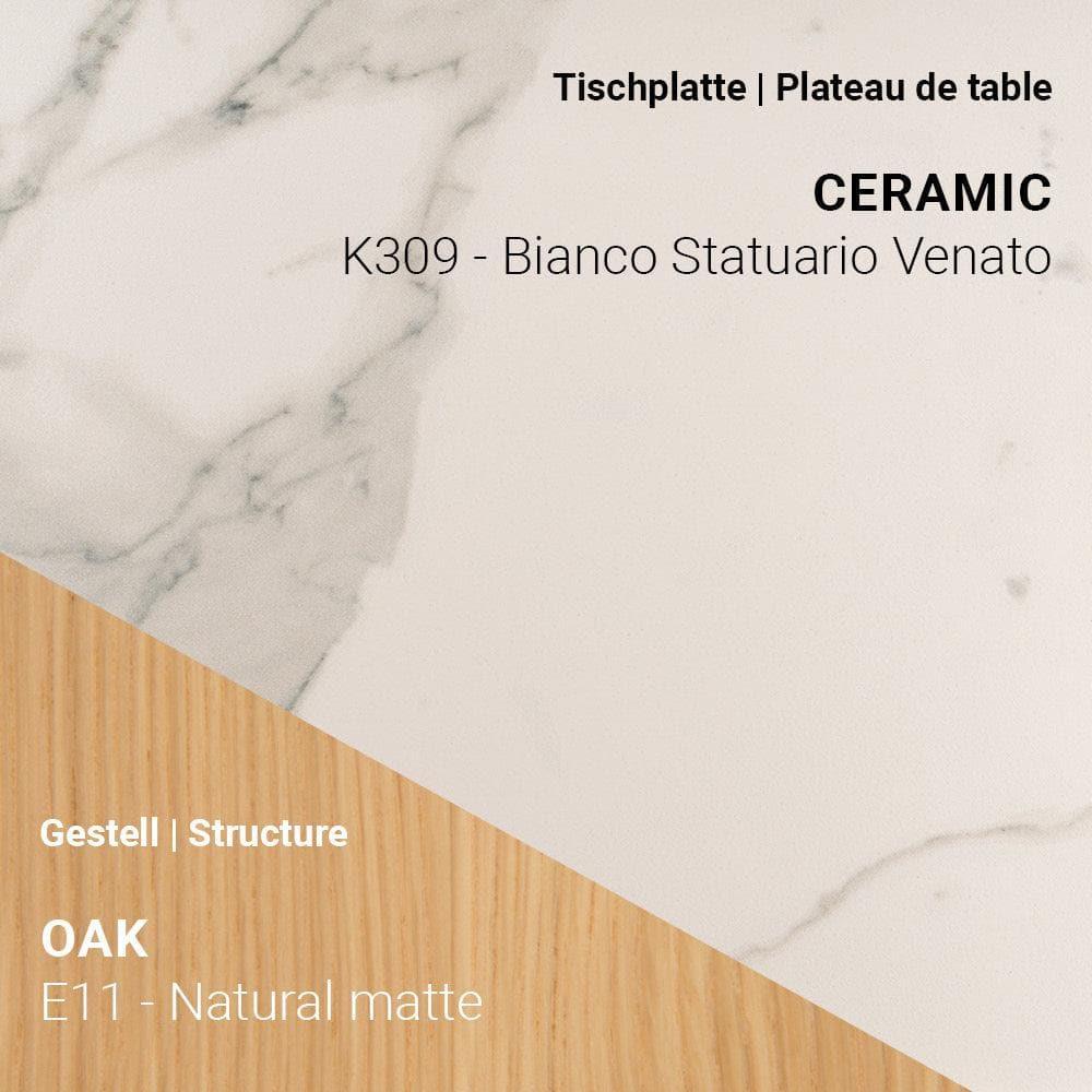 Ausziehtisch TERRA T0601 - Keramik & Eiche | Mobitec | Homestorys