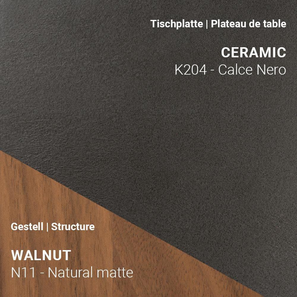 Esstisch TERRA T0500 - Keramik & Nussbaum | Mobitec | Homestorys