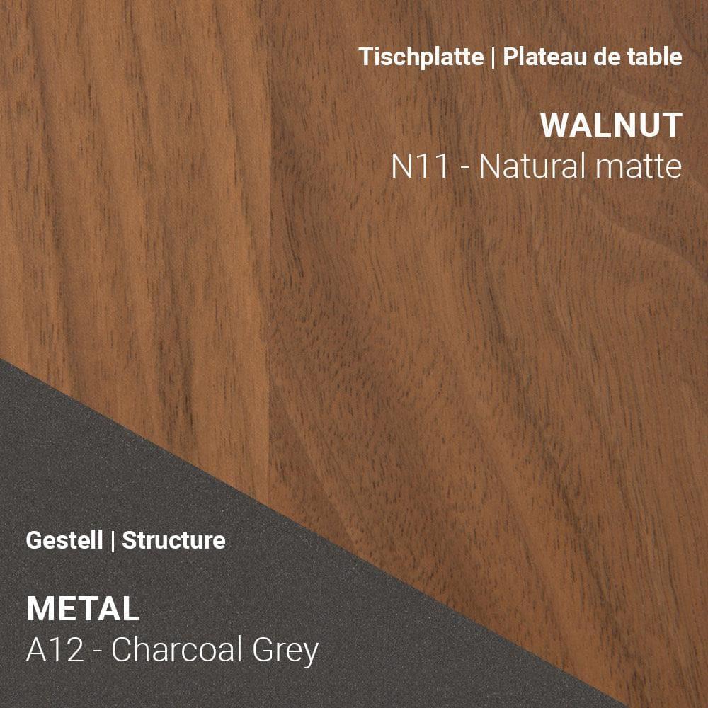 Esstisch FLOAT T0100 - Nussbaum | Mobitec | Homestorys